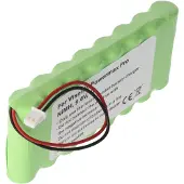 AccuCell Akku passend für Visonic Powermax. Pro Akku 0-9912-G, 103-300672, GP180AAH8BMX NiMH, 9,6V