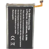 AccuCell 77 x 42,8 x 5,4mm Akku passend für Samsung Galaxy S10e Li-Polymer 3,85V 2800mAh 10,8Wh