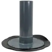 Fleck Flachdach-Unterteil DN 125 mit Bitumen-Flansch