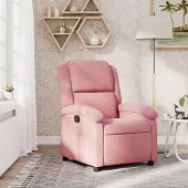 Prolenta Maison Exclusive - Relaxsessel Rosa Samt