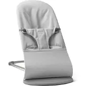 BabyBjörn Bouncer Bliss Woven Mélange sitteri, Light grey