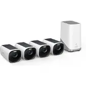 Anker eufyCam S330 (eufyCam 3) 4-Cam Kit White