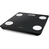 Emerio BR-125479, Waagen zur gewerblichen Nutzung, 180 kg, Schwarz, kg, LCD, Akku