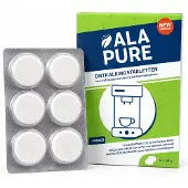 Alapure Entkalkungstabletten Kompatibel mit Kaffeemaschine 6st. x 50gr