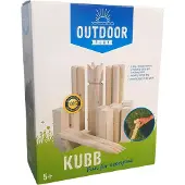 OUTDOOR PLAY Outdoor-Spiel - Kubbspel - inkl. Tragetasche - Outdoor-Spiele - FSC