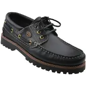 Dockers by Gerli Damen Mokassins Bootsschuhe - Schwarz, Cafe oder Reh