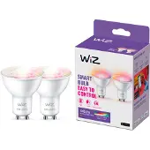 WiZ Connected - GU10 Farbe & Einstellbare Weiße - WiFi - 2er Pack