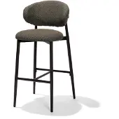Veba Barstuhl Cuba, wetterfest, Aluminium, Quick Dry Foam, Anthrazit, 58x69x106 cm, Outdoor