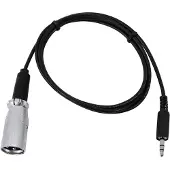 Eurolite DMX-Adapter IN Klinke 3,5/XLR 1m