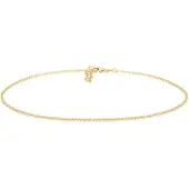 Elli Halskette Basic Erbskette Choker 925 Sterling Silber Elli Gold