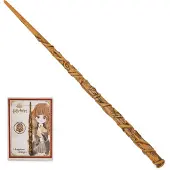 Harry Potter Wizarding World Harry Potter - Authentischer Hermine Granger Zauberstab aus Kunststoff mit Zauberspruch-Karte, ca. 30,5 cm, Film, 5 Jahr(e)