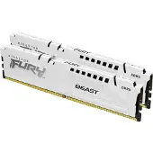 Kingston Technology FURY Beast 64 GB 6000 MT/s DDR5 CL30 DIMM (Kit of 2) White EXPO, 64 GB, 2 x 32 GB, DDR5, 288-pin DIMM, Weiß