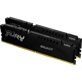Kingston Technology FURY Beast 64 GB 6000 MT/s DDR5 CL30 DIMM (Kit of 2) Black EXPO, 64 GB, 2 x 32 GB, DDR5, 288-pin DIMM, Schwarz
