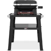 Weber Lumin Compact Black mit Untergestell