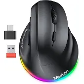 Meetion Vertikale ergonomische kabellose Maus