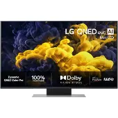 LG QNED evo AI MiniLED 50QNED86B6B, 127 cm (50"), 3840 x 2160 Pixel, QNED MiniLED, Smart-TV, WLAN, Schwarz