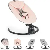 Moni Babywippe Clarissa elektrisch Moskitonetz Fernbedienung Musikfunktion Timer pink
