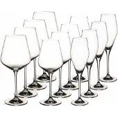 Villeroy & Boch Gläser-Set "Wein- und Sektgläser La Divina 12er Set transparent", bunt (transparent), B:2cm H:2cm, Glas, Trinkgefäße, Gläser-Set, Spülmaschinenfest
