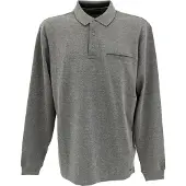 Casa Moda - Herren Polo-Shirt Langarm (403478000), Größe:L, Farbe:Blau (105)