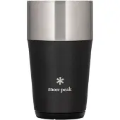 Snow Peak - Shimo Tumbler - Isolierbecher Gr 470 ml schwarz/grau