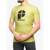 Protest Schwimmshirt Cater Rashguard Short Sleeve Herren Algaegreen-S