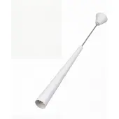 Licht-Erlebnisse Pendelleuchte Modern "Quebeck" Weiß Metall Hängelampe Wohnzimmer Esszimmer Esstisch