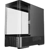 Antec C6 Curve Air, Midi Tower, PC, Schwarz, Transparent, ATX, micro ATX, ITX, Kunststoff, Stahl, Gehärtetes Glas, 18 cm