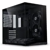 Lian Li 011 Dynamic Mini O11D mini V2 Flow, Mini Tower, PC, Schwarz, ATX, micro ATX, Mini-ATX, Aluminium, Netz, Gehärtetes Glas, 16 cm
