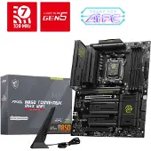 MSI MAG B850 TOMAHAWK WIFI, AMD, Sockel AM5, AMD Ryzen 7000 Series, AMD Ryzen 8000 Series, AMD Ryzen 9000 Series, Sockel AM5, DDR5-SDRAM, 256 GB