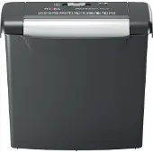 Rexel Momentum S206 Aktenvernichter P2, Streifenschnitt 6 mm, 9 l, 6 Blatt Schnittleistung, schwarz