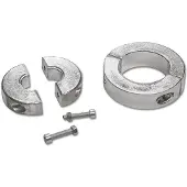Tecnoseal Flache Kragenanode Silber 25 mm Silber 25 mm