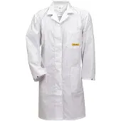 HB Tempex ESD Damenmantel Conductex, weiss, Grösse: XL