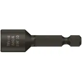 Wera 869/4, 1 Stück(e), Hexagonal, 25,4 / 4 mm (1 / 4"), 12 mm, Schwarz, Tschechische Republik