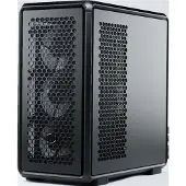 Cooler Master MasterFrame 600, Midi Tower, PC, Schwarz, ATX, ITX, micro ATX, Aluminium, SGCC, Gehärtetes Glas, Gaming