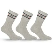 FILA Socken "UNISEX LIFESTYLE PLAIN SOCKS" 3 Paar, 3 Paar tlg. mit Logo-Schriftzug