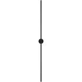 Nova Luce ADEN LED Wandleuchte Schwarz 20W Warmweiss 1,5x7,3x120cm 9081103