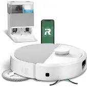 iRobot Roomba Plus 505 Combo Robot + AutoWash Dock, Beutellos, Weiß, Rund, Staubbeutel, 3 Rad/Räder, Ladend, Purification