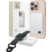 Tech-Protect Pb33 Lifemag Magsafe Power Bank 5000 Mah Silber