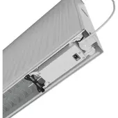 Kermi x-flair Profil-Kompaktheizkörper, Typ 33, 600x155x600 mm, weiß RAL 9016 seidenglanz, 10 bar, mit Abdeckung, Wärmeleistung 45/35-20: 548 Watt