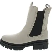 Tamaris Damen Chelsea Boot grau Glattleder - Größe: 39