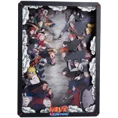 Nemesis Now Naruto maquette Wooden Theatre Combat (Large) 26 cm