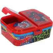 Stor Spiderman "Moving Target" - Lunchbox XL mit 4 Fächern