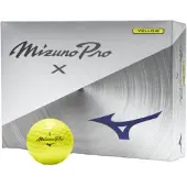 Mizuno Golfbälle Pro X - 12er Pack, gelb