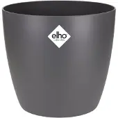 Elho Blumentopf Brüssel rund 22 cm anthrazit (zwart)