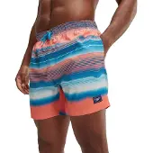 Speedo Badehose PLMT LEISURE 16" WSHT AM ORANGE/BLUE