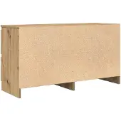 vidaXL TV-Schrank Artisan-Eiche 100x35x54 cm Holzwerkstoff