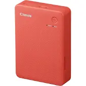 Canon SELPHY QX20 RD, Farbstoffsublimation, 287 x 287 DPI, 2.8" x 3.3" (7.2x8.5cm), Randloser Druck, WLAN, Bluetooth