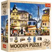 Trefl Holzpuzzle French Alley 1000 Puppen