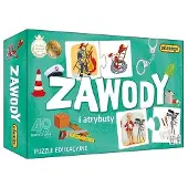 Adamigo Entdecke-Berufe Puzzle Set für Kinder - 24 Teile von