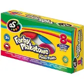 Astra papiernicze Plakatfarben 8 Farben 20ml AS